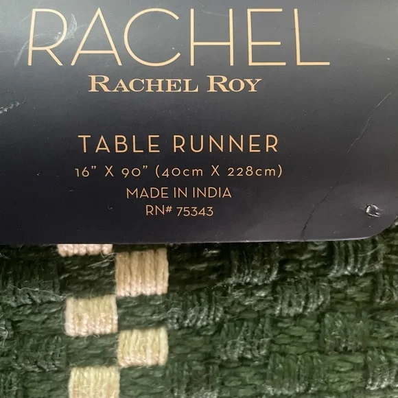 Rachel Roy Table Runner NWT - Picture 2 of 4